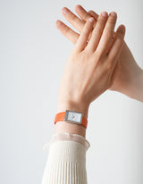 Orange square watches