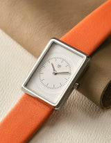 Orange square watches