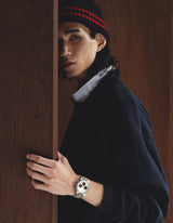 MUS SOLAR C-01 NATURAL 40MM + KHAKI PARACHUTE STRAP SET