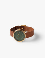 Dusty Olive minimalist womens watch