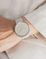 Smoke Green Offwhite minimalist watches men