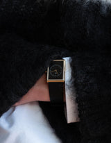 Black square watches for men