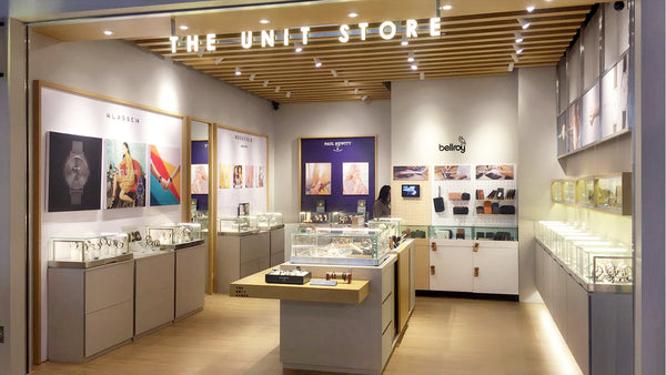 Arrive at The Unit Store in Hong Kong