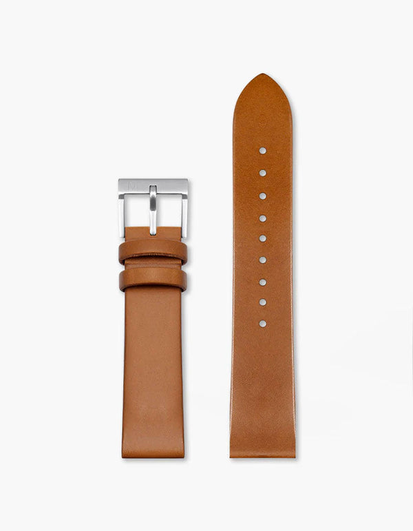 Brown leather watch bands