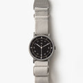 Gray mens field watch