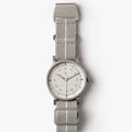 Gray mens field watch