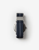 MUS-02 BROWN 40MM + NAVY PARACHUTE STRAP SET