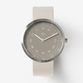Smoke Green Offwhite minimalist watches men