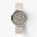 Smoke Green Offwhite minimalist womens watch